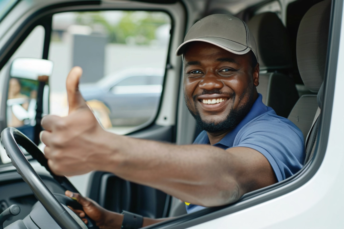 man-working-as-truck-driver-posing